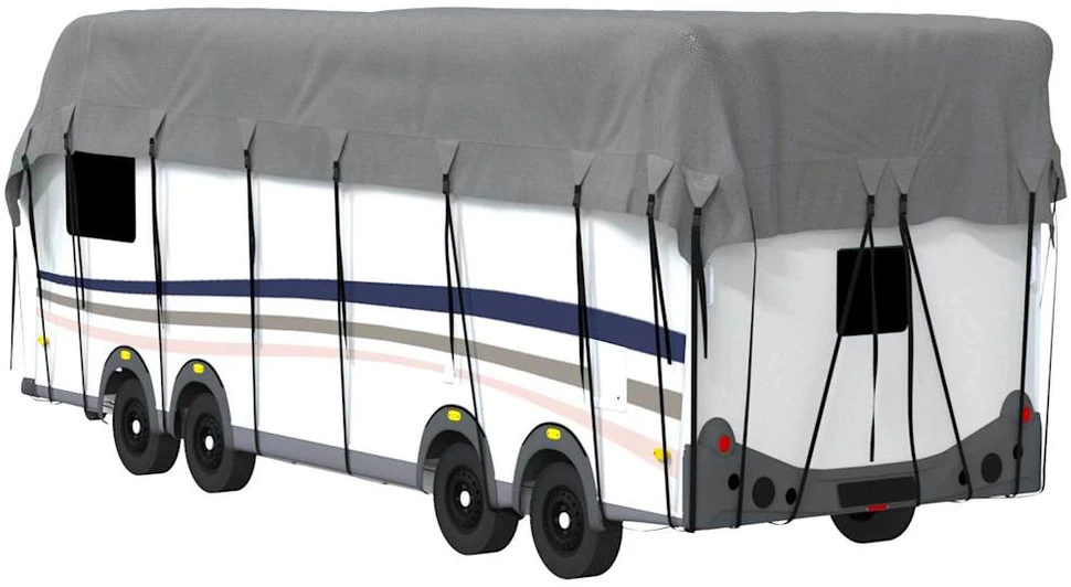 Karavano stogo dangtis, pilkas, 900x300cm, neaustinis audinys