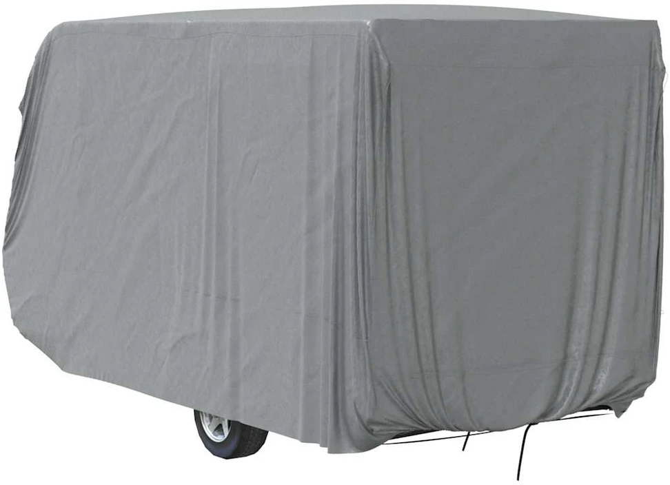 Karavano užvalkalas, pilka, 460x250x220cm, neaustinis audinys