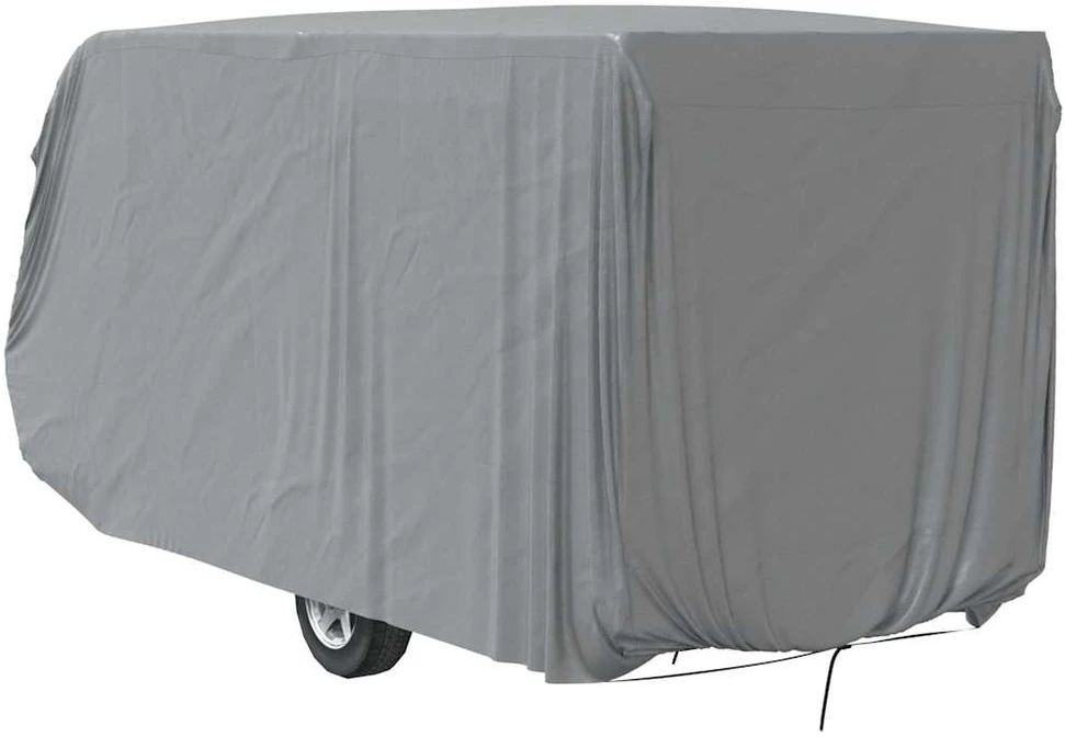 Karavano užvalkalas, pilka, 670x250x220cm, neaustinis audinys