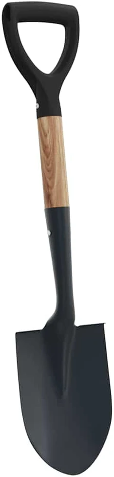 Spade Juoda 68,5 cm Galingas padengtas plienas ir kietas medis