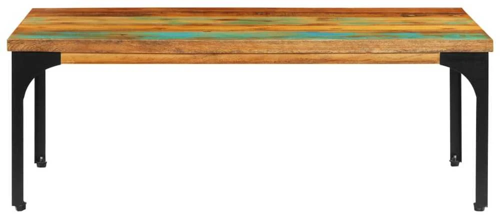 Kavos staliukas, 100x60x35cm, perdirbtos medienos masyvas