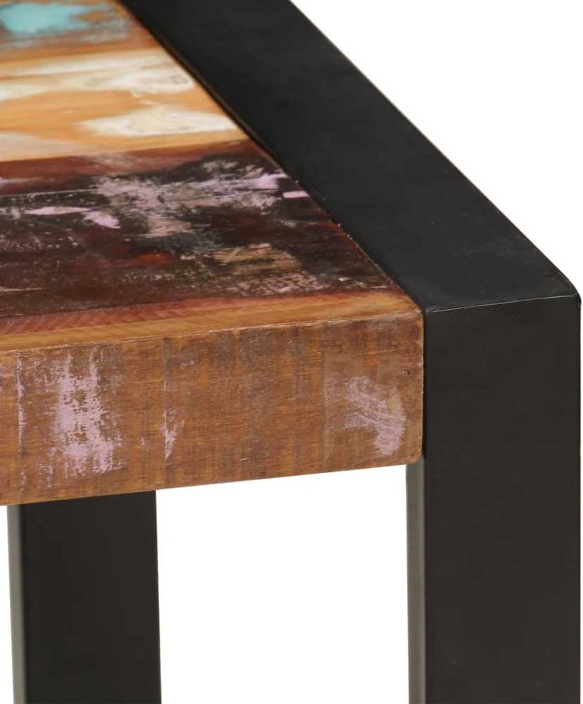 Kavos staliukas, 120x60x40 cm, perdirbtos medienos masyvas