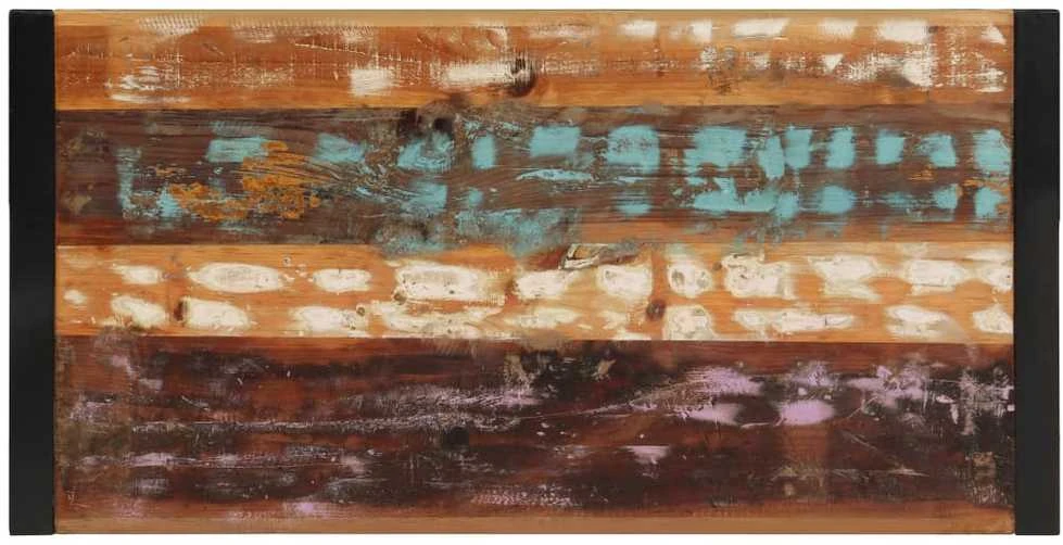 Kavos staliukas, 120x60x40 cm, perdirbtos medienos masyvas