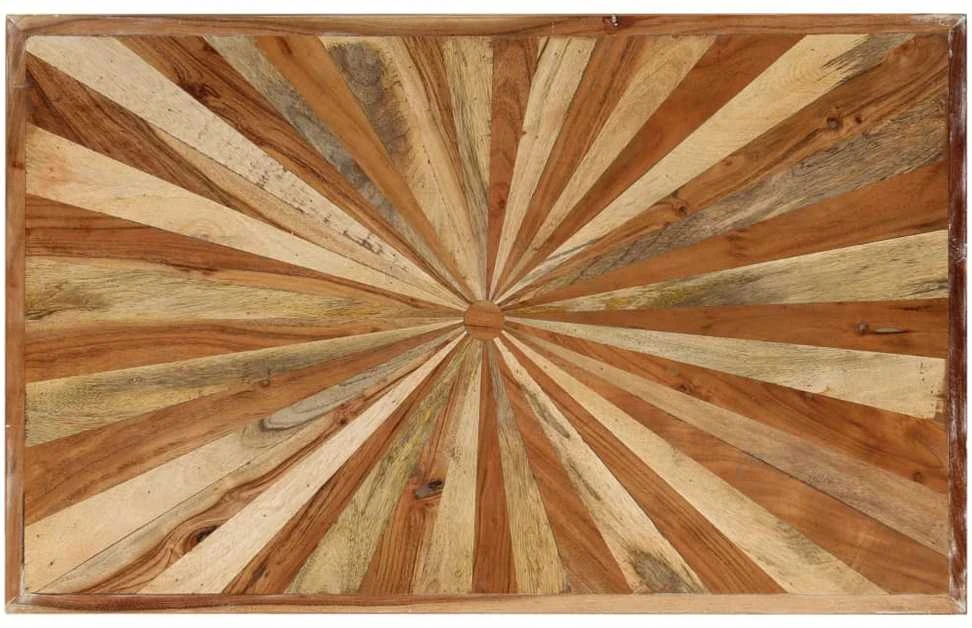 Kavos staliukas, mango medienos masyvas, 90x55x36cm