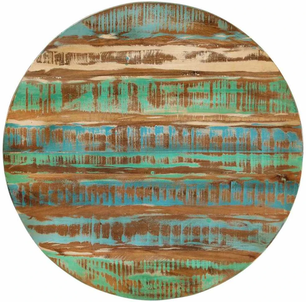 Kavos staliukas, perdirbtos medienos masyvas, 65x32cm