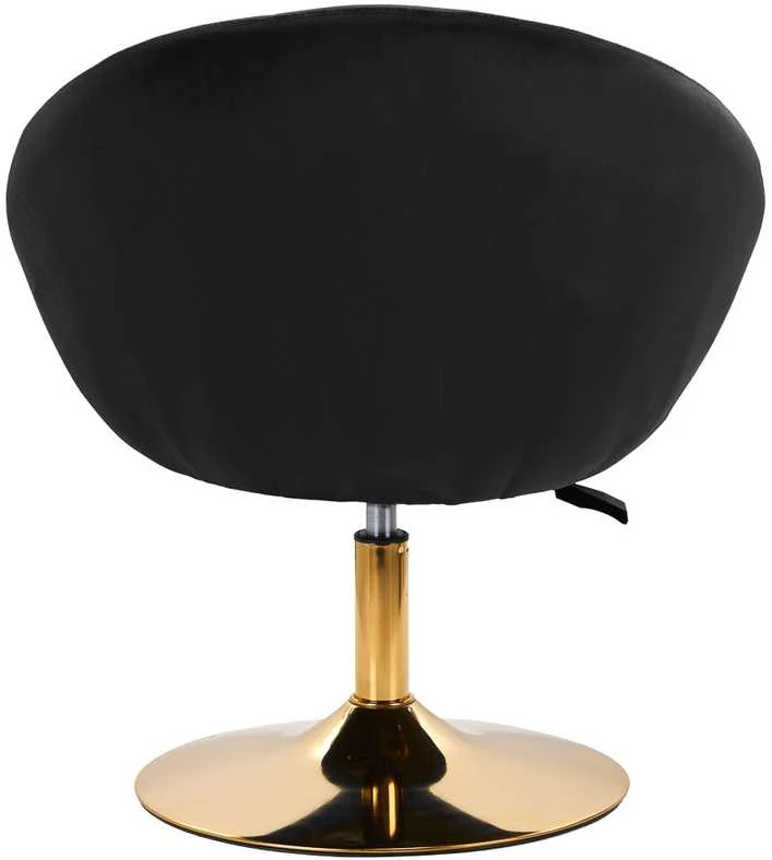 Activeshop Pasukamas fotelis 4Rico QS-BL12G Velvet Juodas