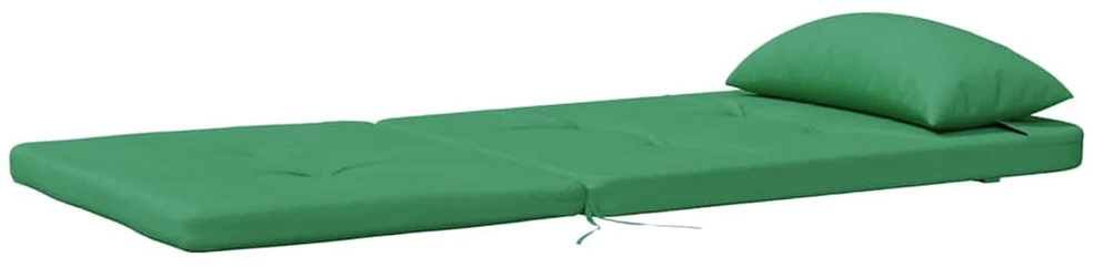 Kėdžių pagalvės 2 vnt. Oksfordo audinys Žalia 58 x 77 x 4,5 cm