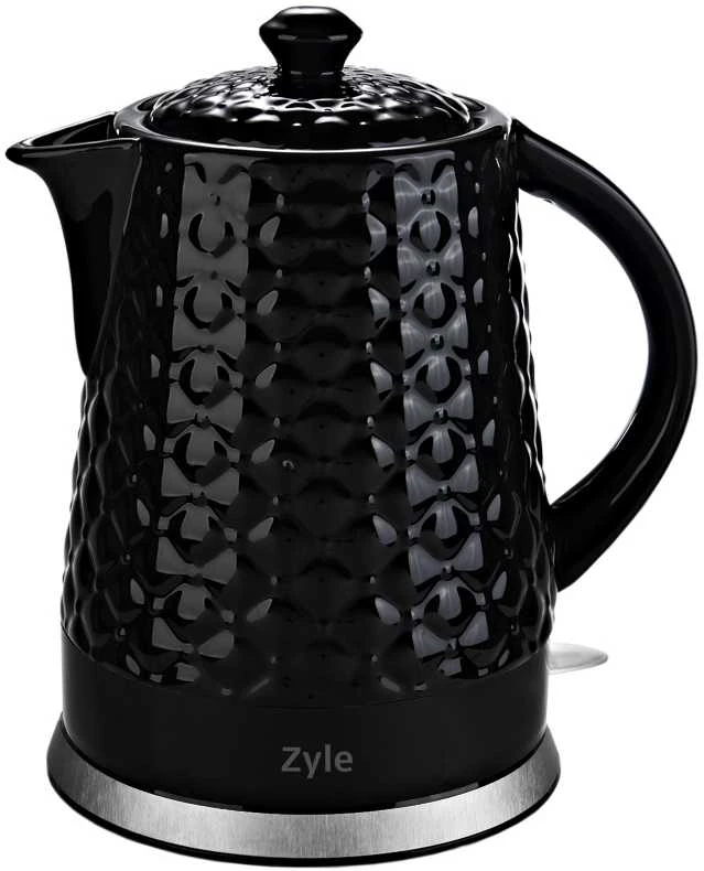 Keramikinis virdulys Zyle ZY18KWS, talpa 1,5 l, juodas