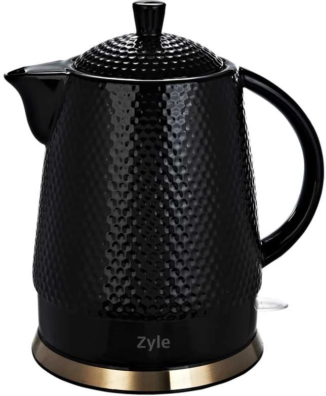 Keramikinis virdulys Zyle ZY19KWG, talpa 1,5 l, juodas