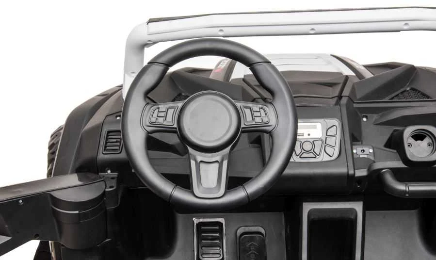 Lean Cars Keturvietis vaikiškas elektromobilis Buggy A033, auksinis