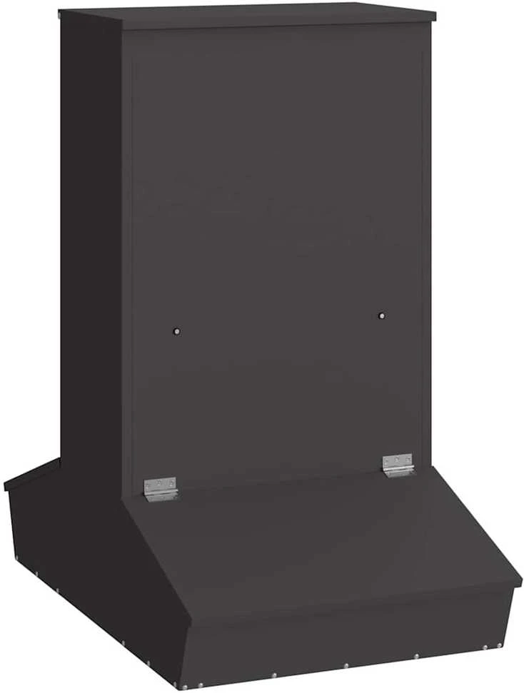 Kiaulių šėrykla Juoda 82 x 51 x 91,5 cm 20 kg