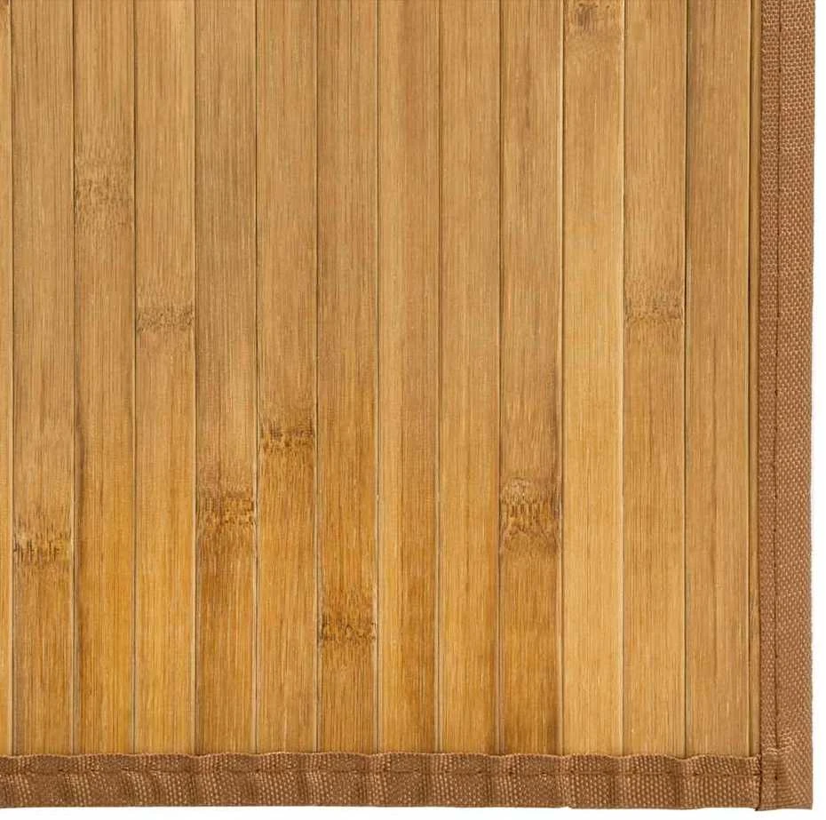 Kilimas, natūralios spalvos, 60x200cm, bambukas, stačiakampis