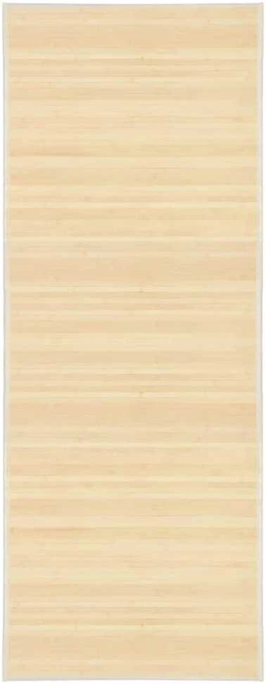 Kilimas, natūralios spalvos, 80x200 cm, bambukas