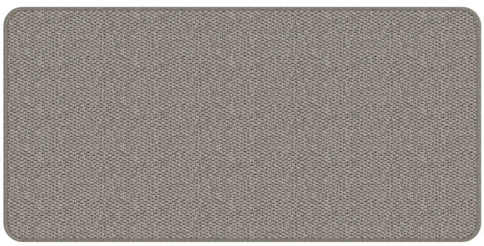 Kilimas-takelis, sidabrinis, 50x100cm, sizalio imitacija