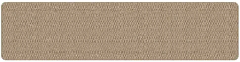 Kilimas-takelis, smėlio spalvos, 50x200cm, sizalio imitacija