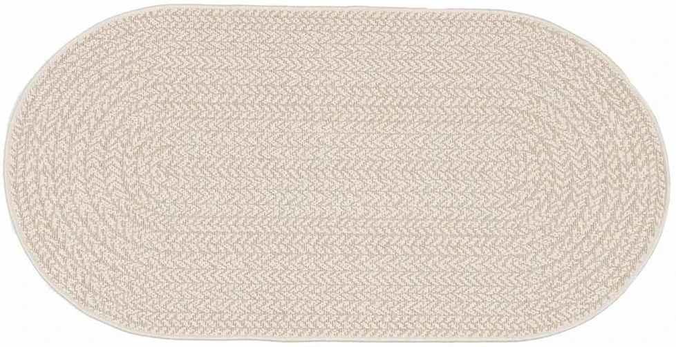 Kilimas ZIZUR Kreminė 150 x 80 cm Polipropilenas