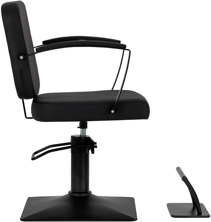 Activeshop Kirpėjo kėdė Hair System Edge Noir juoda