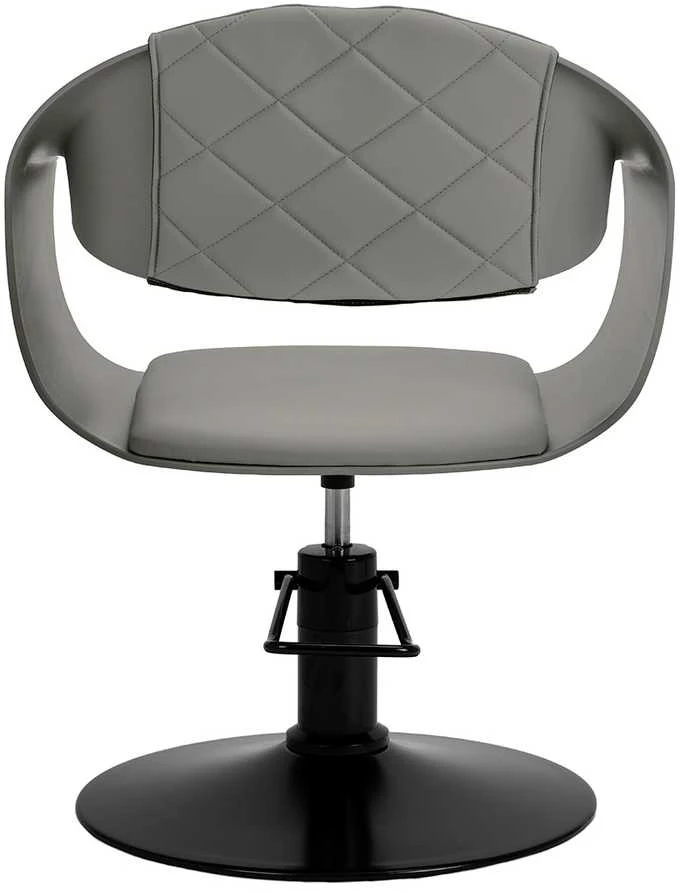 Activeshop Kirpėjo kėdė Hair System Halo Pilkas pilka