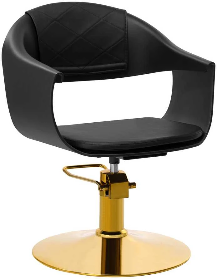 Activeshop Kirpyklos kėdė Gabbiano A364 Gold Juodas