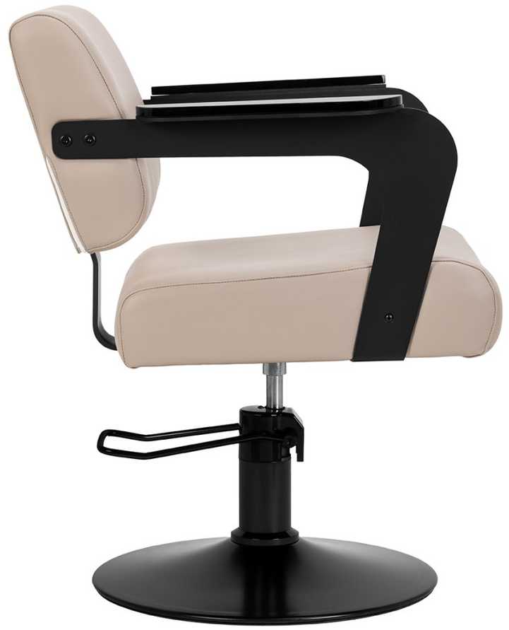Activeshop Kirpyklos kėdė Hair System Jet Latte rusvai gelsvas