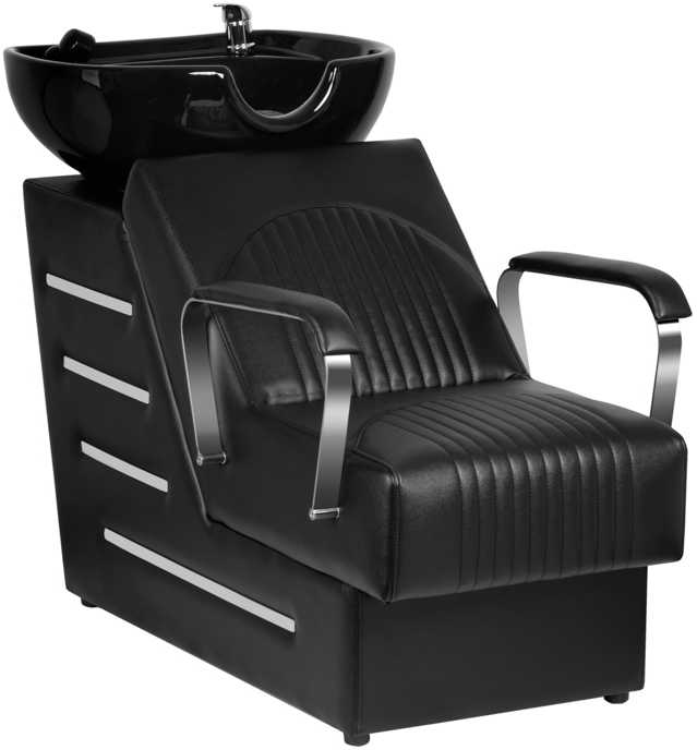 Activeshop Kirpyklos plautuvė GABBIANO PROFESSIONAL HAIRWASHER ORLEAN Juodas