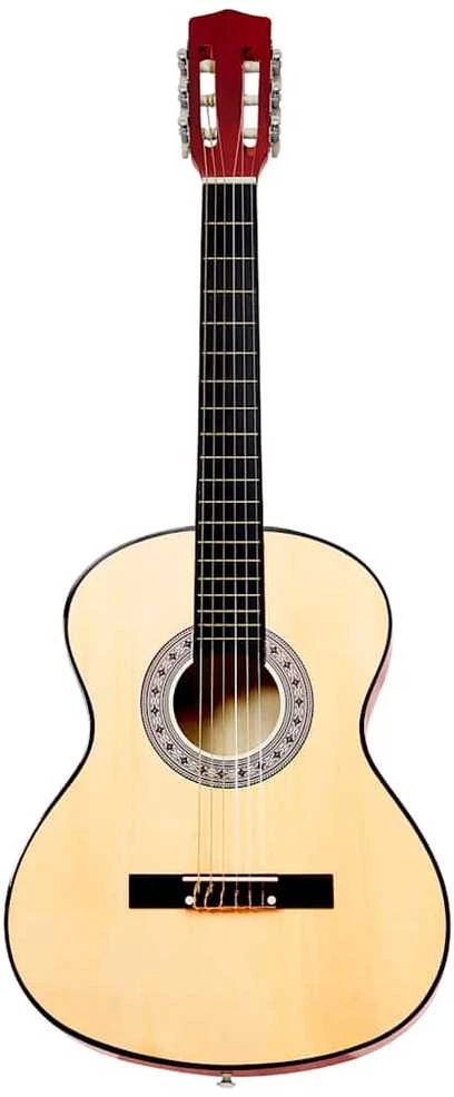 Klasikinė gitara su dėklu pradedantiesiems, 3/4 36"