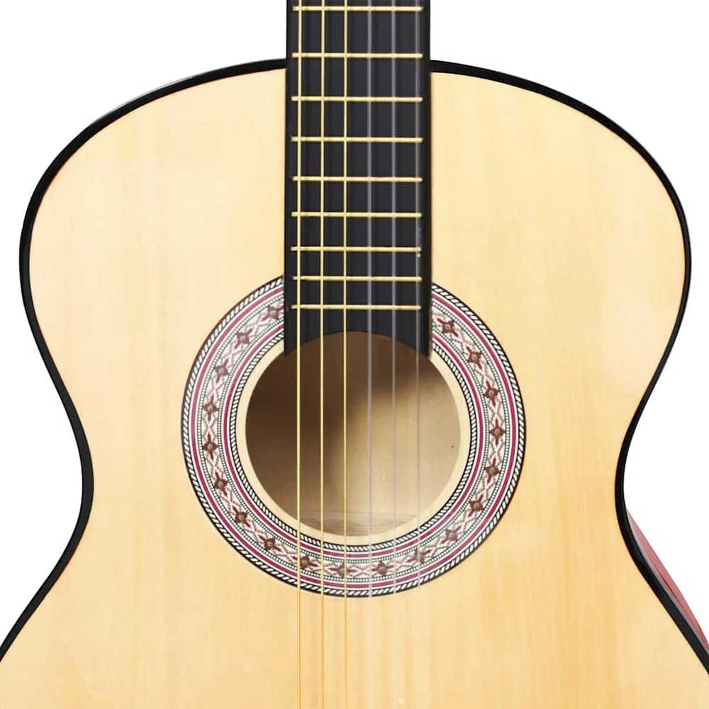 Klasikinė gitara su dėklu pradedantiesiems, 3/4 36"
