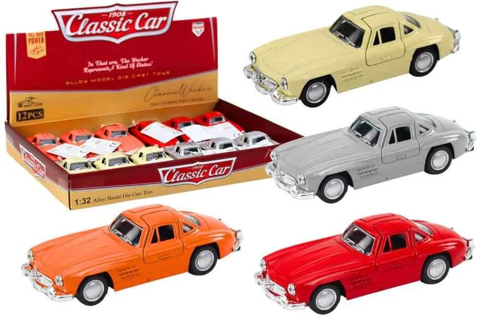 Lean Toys Klasikinis 1:32 Metalinis Automobilis su Atveriamomis Durimis