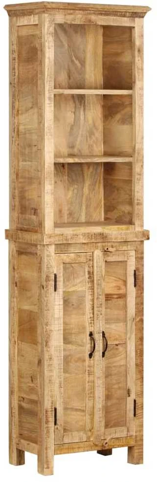 Knygų lentyna, 50x30x180cm, mango medienos masyvas