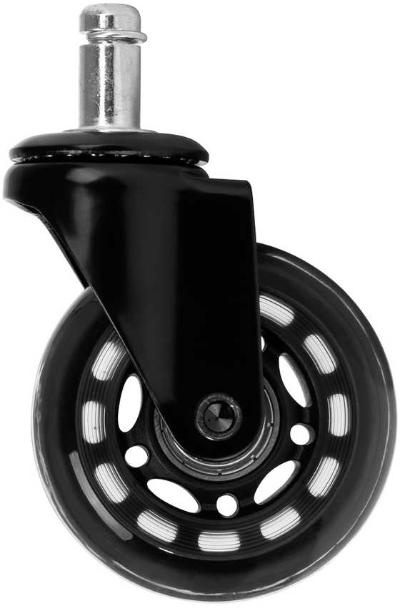 Activeshop Kółko do taboretu Roll Speed juoda na wcisk komplektas 5 vnt