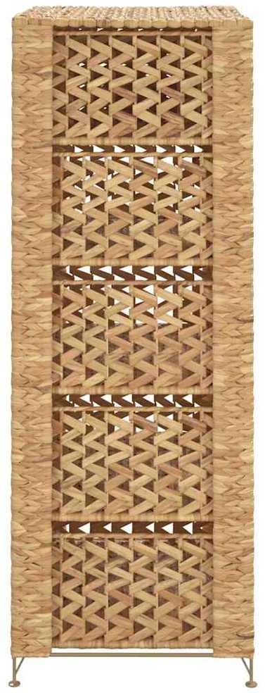 Komoda su 6 krepšiais, 47 x 37 x 100 cm, vandens hiacintas