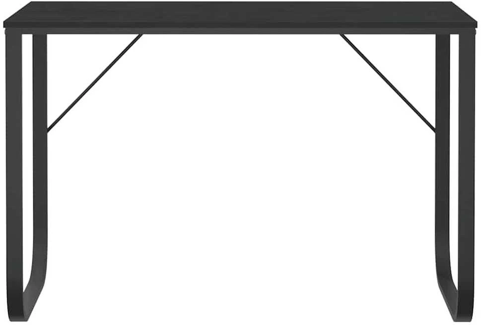 Kompiuterio stalas, juodos spalvos, 110x60x73cm, MDP