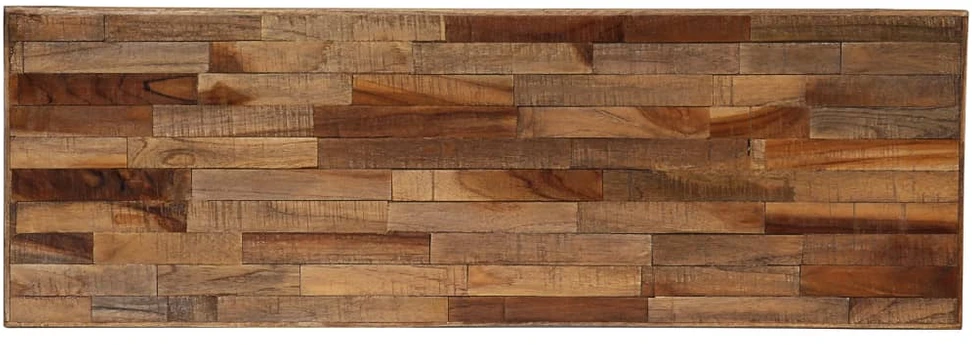 Konsolinis stal., perdirbt. tikmedžio med. masyvas, 90x30x76cm