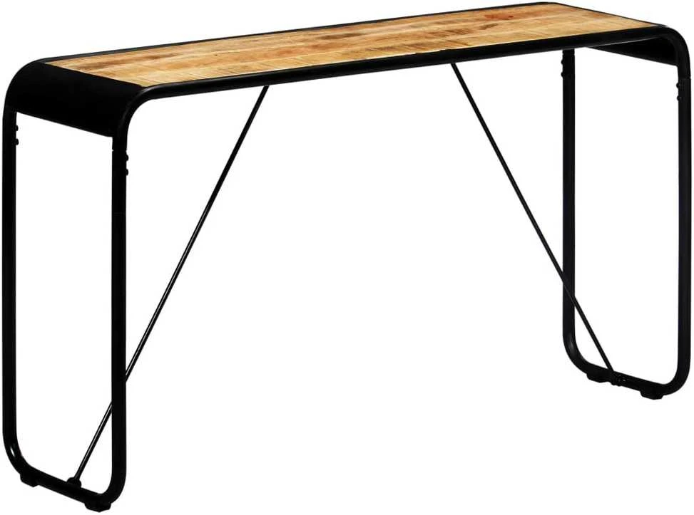 Konsolinis staliukas, 140x35x76cm, mango medienos masyvas