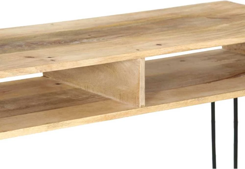 Konsolinis staliukas, mango medienos masyvas, 115x35x76cm