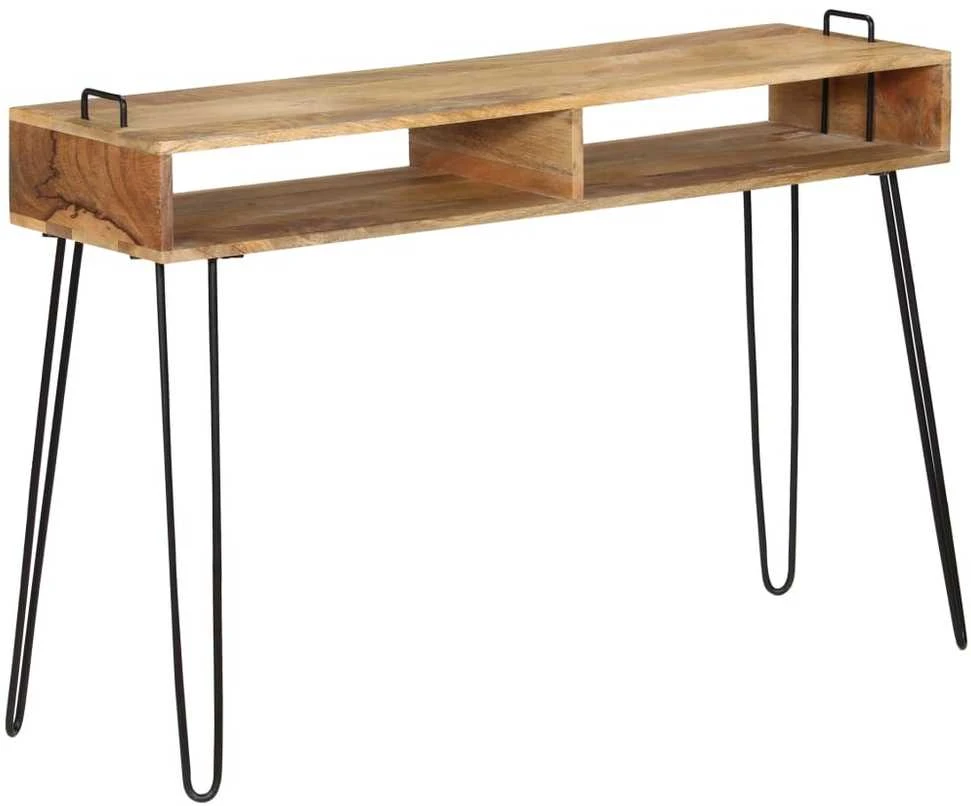 Konsolinis staliukas, mango medienos masyvas, 115x35x76cm