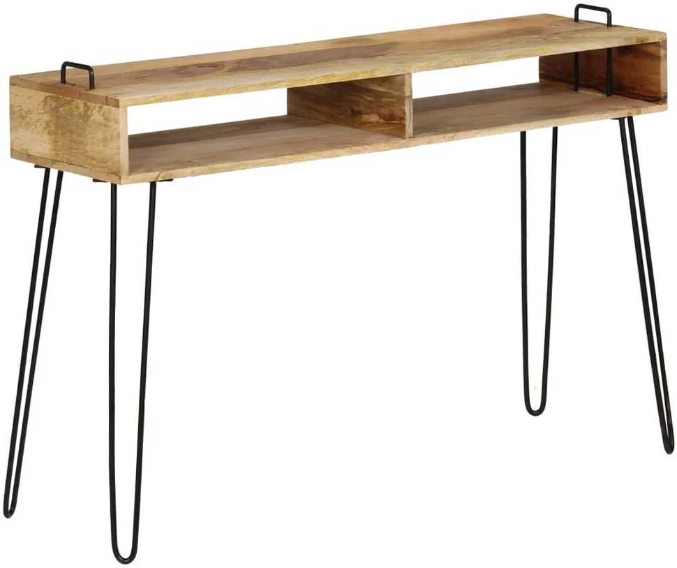 Konsolinis staliukas, mango medienos masyvas, 115x35x76cm