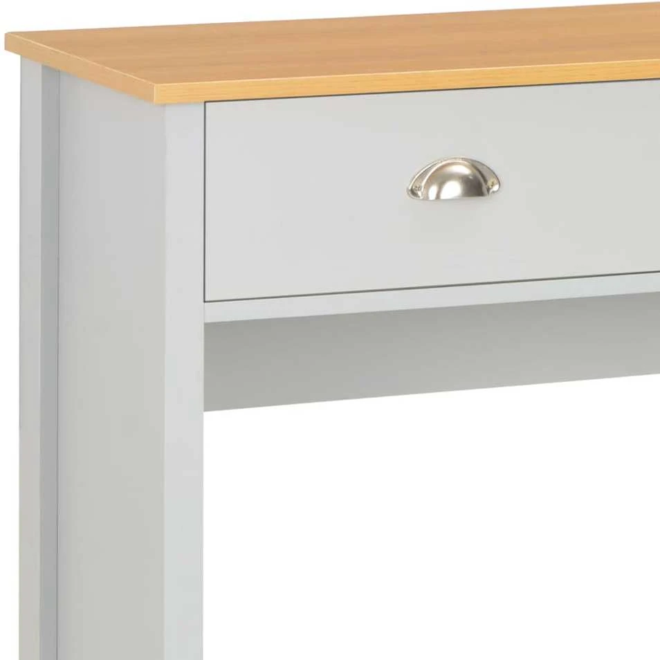 Konsolinis staliukas, pilkos spalvos, 97x35x76cm