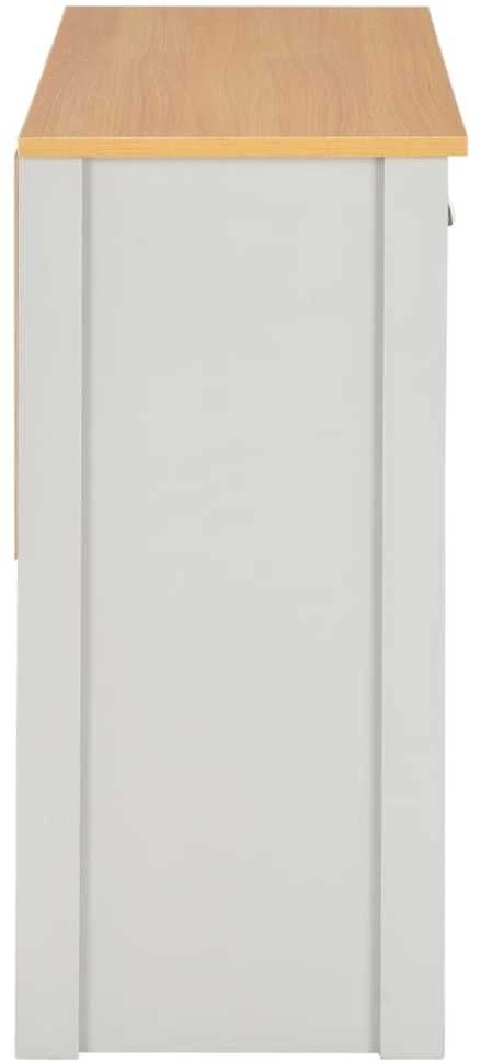 Konsolinis staliukas, pilkos spalvos, 97x35x76cm