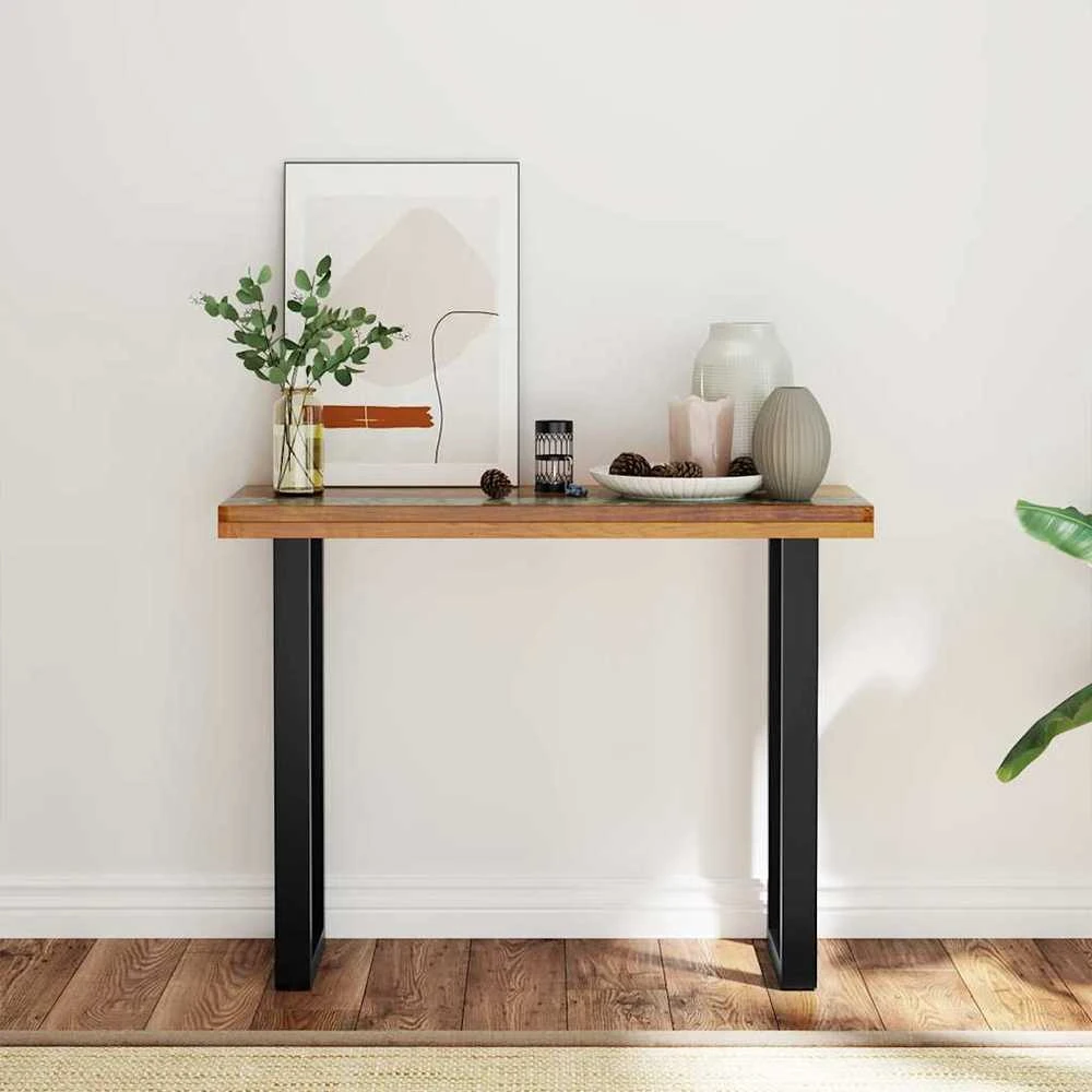 Konsolinis staliukas, tikmedis, 100x35x75 cm