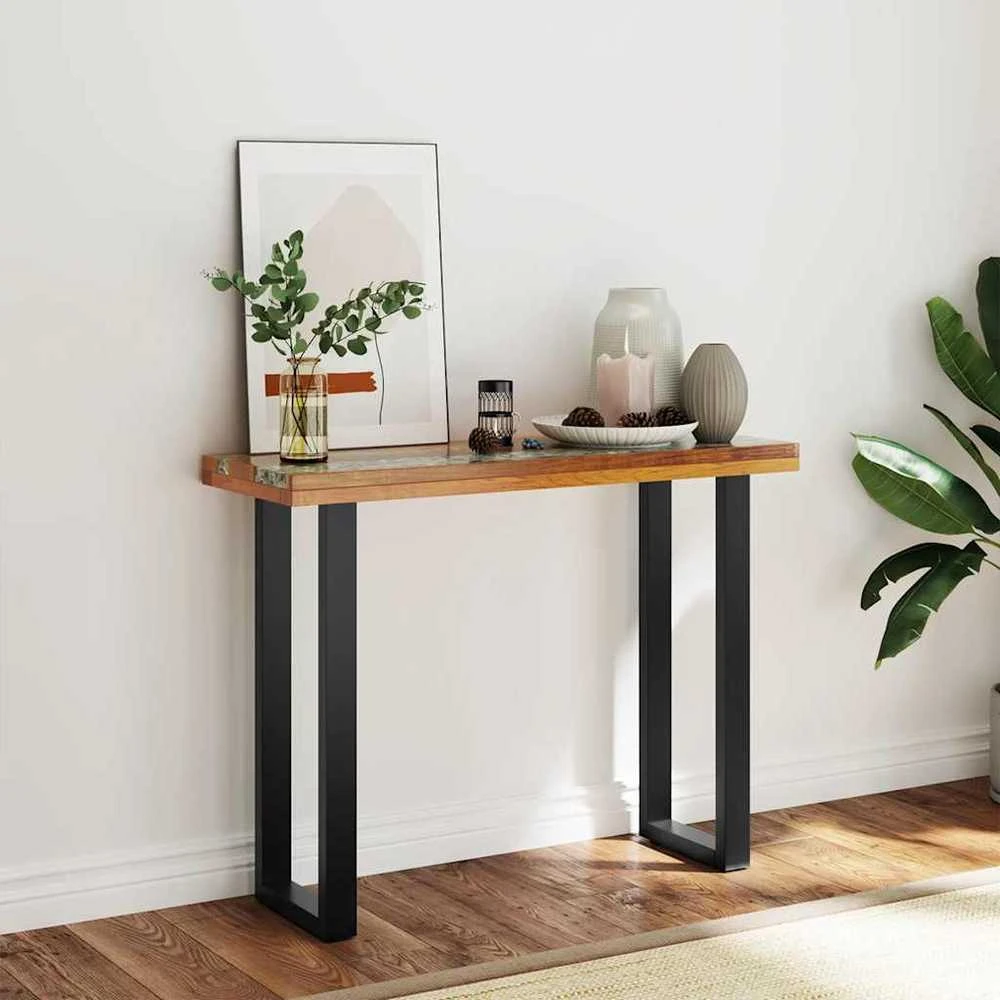Konsolinis staliukas, tikmedis, 100x35x75 cm