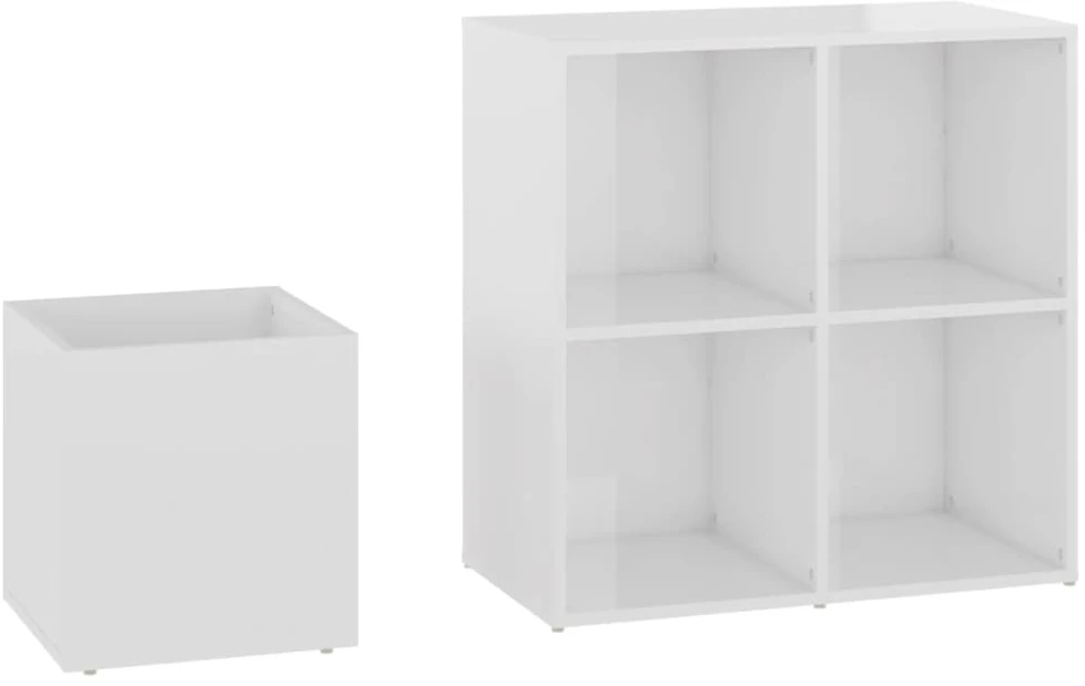 Koridoriaus spintelė batams, balta, 105x35,5x70cm, mediena