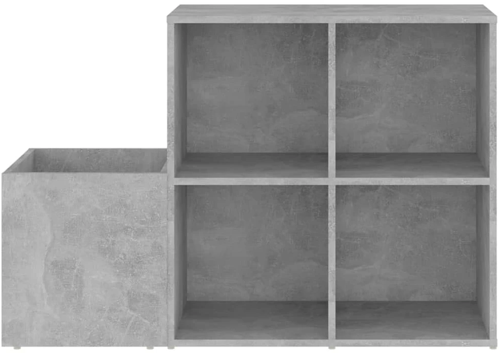 Koridoriaus spintelė batams, betono, 105x35,5x70cm, mediena