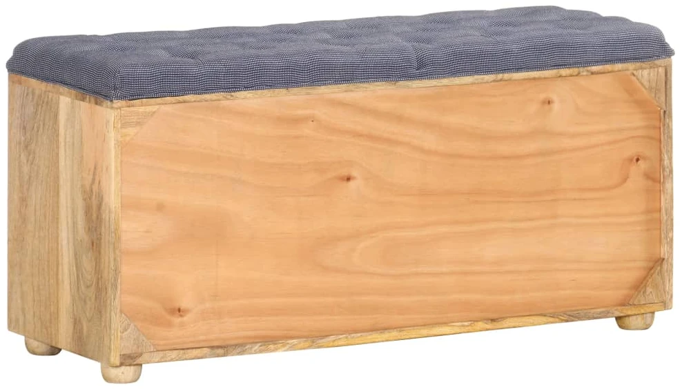 Koridoriaus suoliukas, 100x35x47cm, mango medienos masyvas