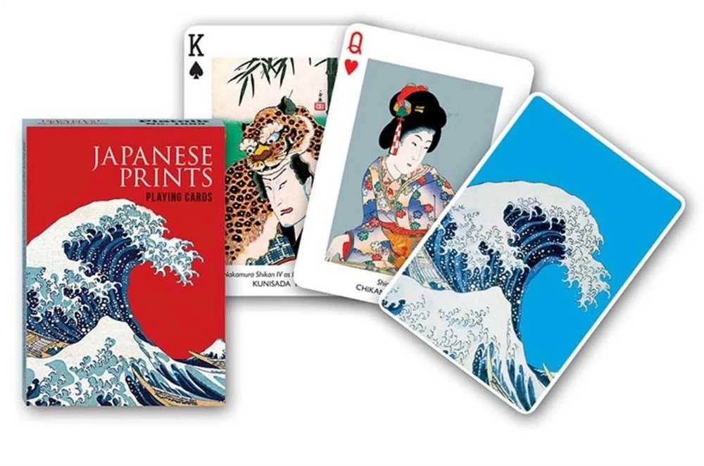 PIATNIK Žaidimo kortos „Japoniški motyvai“