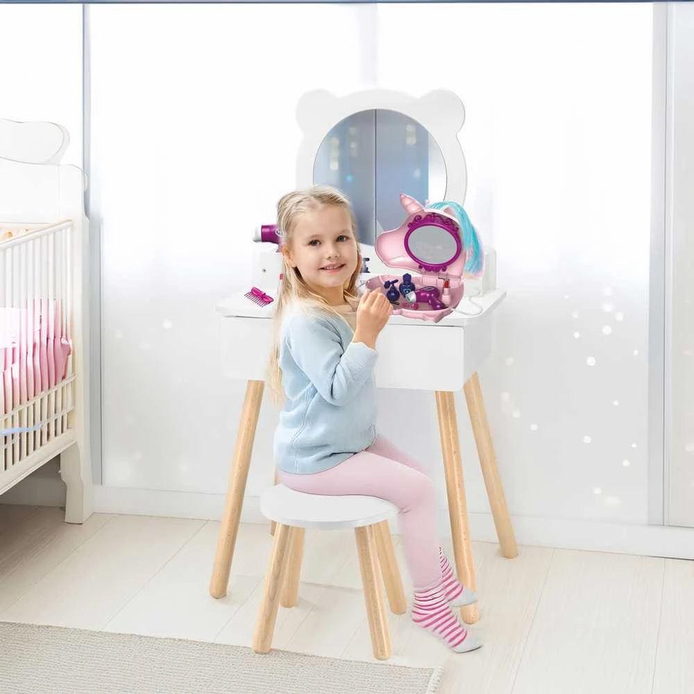 Viga Toys Kosmetikos staliukas su aksesuarais VIGA