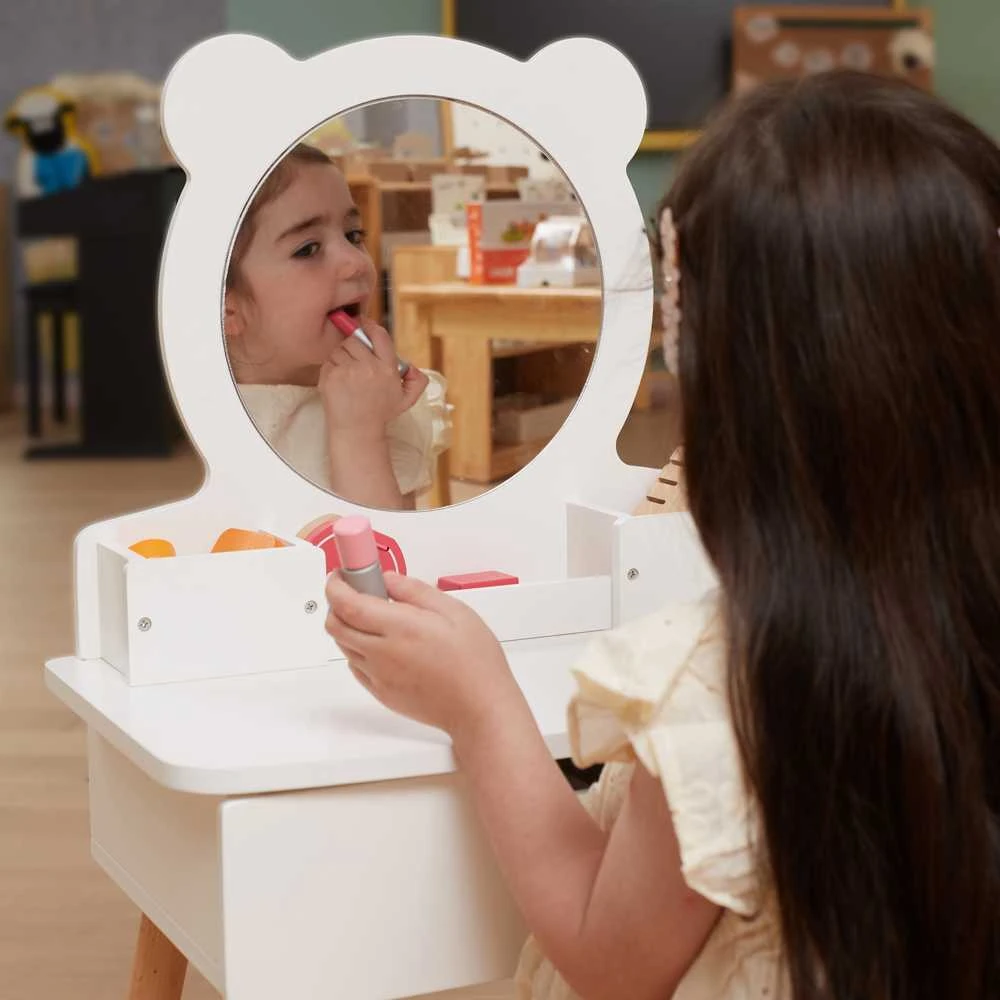 Viga Toys Kosmetikos staliukas su aksesuarais VIGA