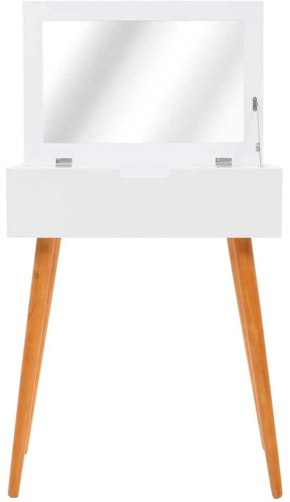 Kosmetinis staliukas su veidrodžiu, MDF, 60x40x75cm