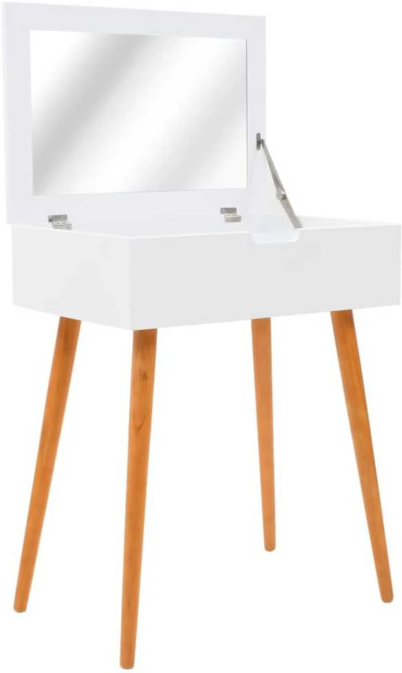 Kosmetinis staliukas su veidrodžiu, MDF, 60x40x75cm