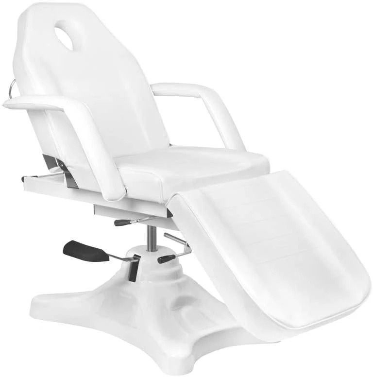 Activeshop Kosmetologinis krėslas HYDRAULIC COSMETIC SALON Baltas